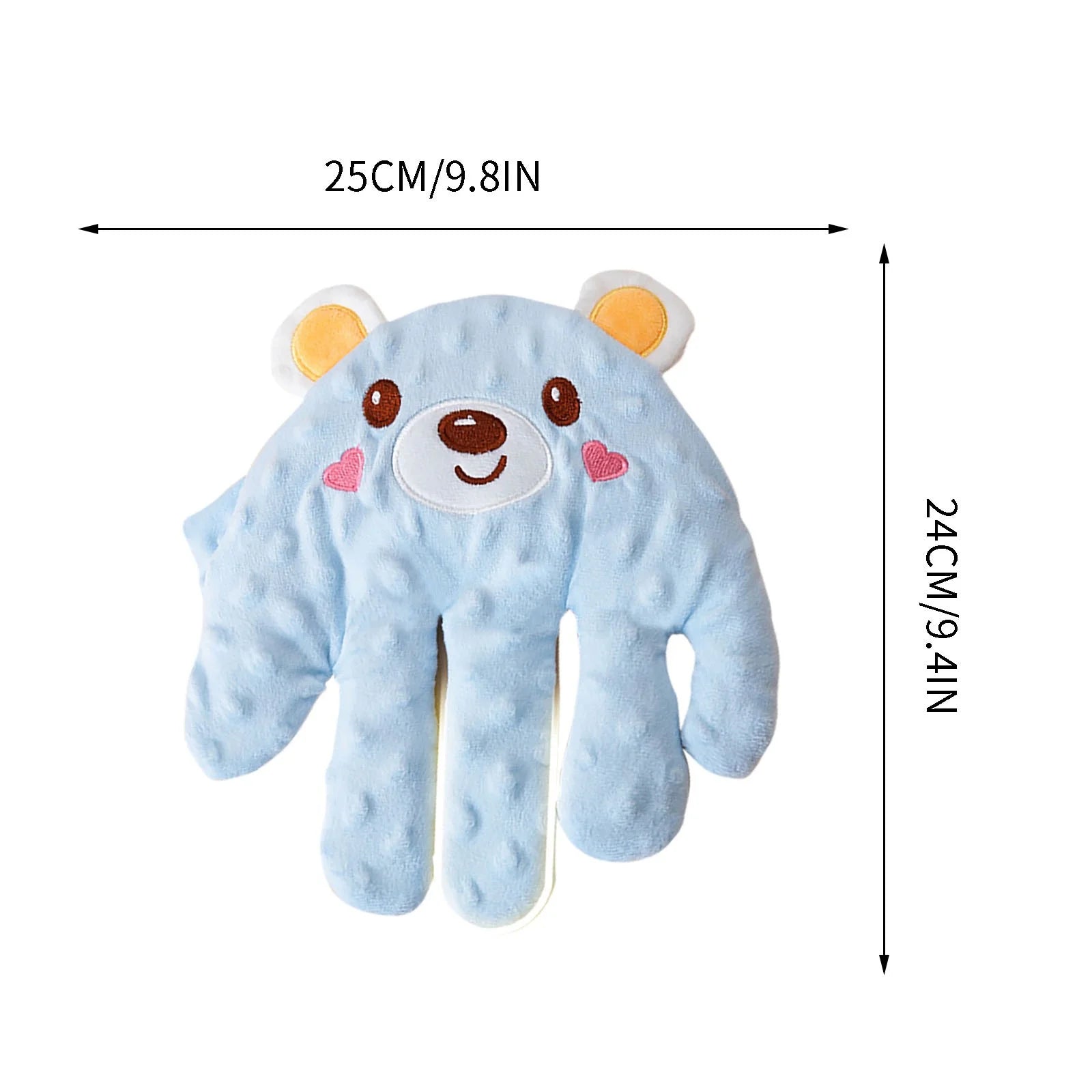 Automatic Baby Sleep Soother Palm | Gentle Patting Motion for Newborns & Infants | Adjustable Speed & Remote Control | Portable 23X24Cm Size | Includes Heating Function for Belly Comfort