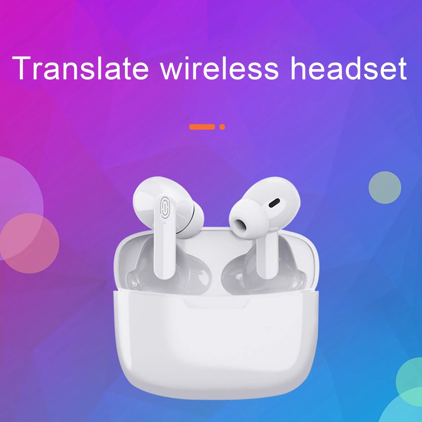 Language Translator Earbuds Wireless Bluetooth Translator High Accuracy with Speakers for Travel
